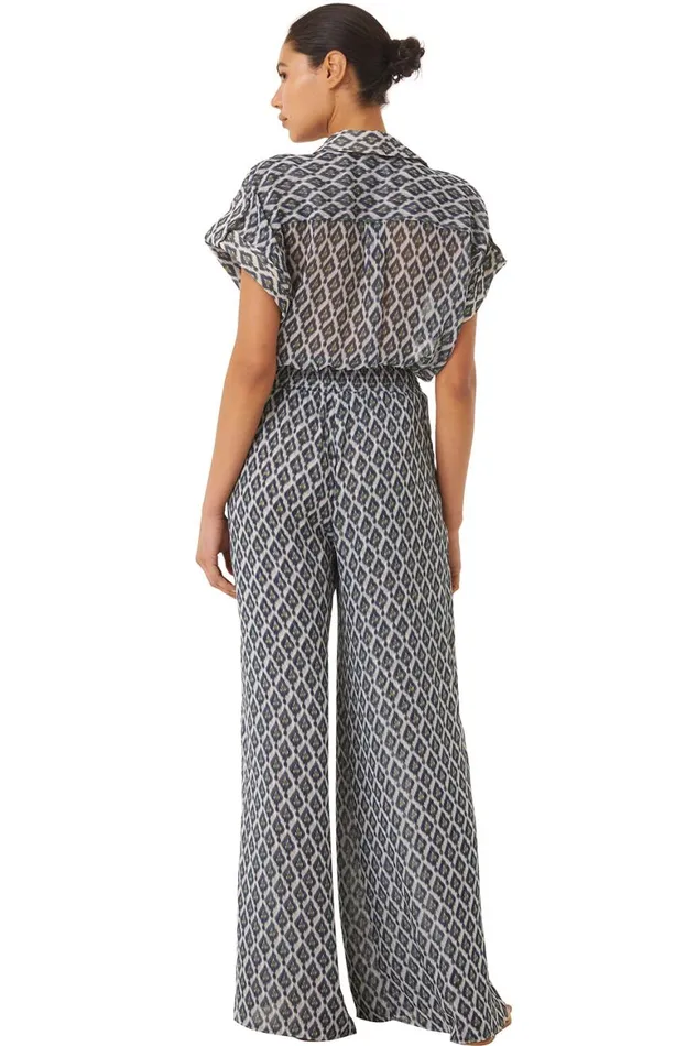 Women MISA Los Angeles Pants FREDA PANT Peridot Eyes