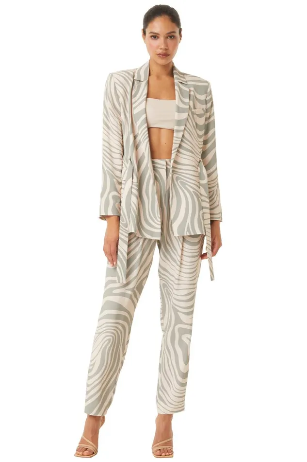 Women MISA Los Angeles Pants PERRY PANT Ivory
