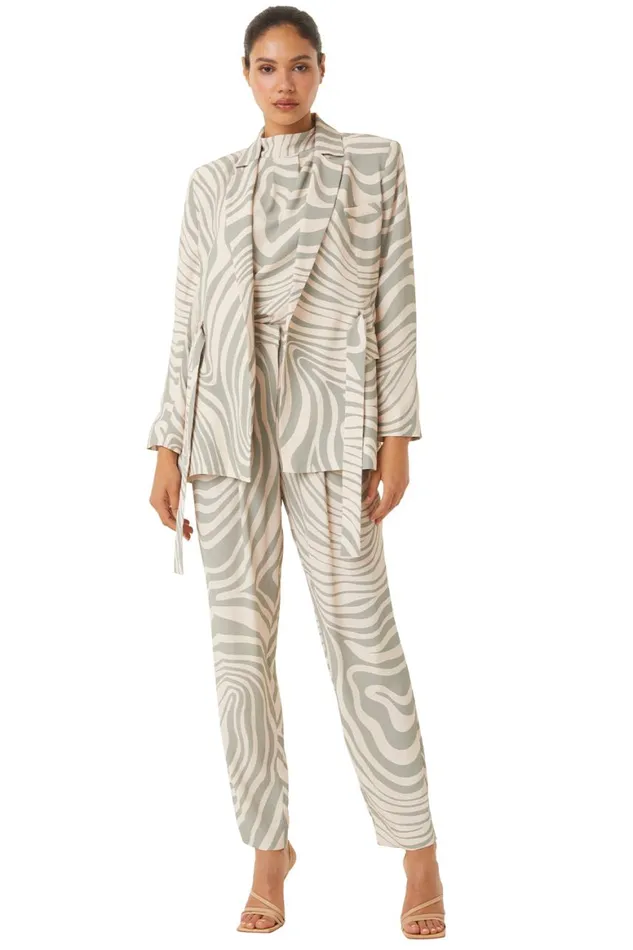 Women MISA Los Angeles Pants PERRY PANT Ivory