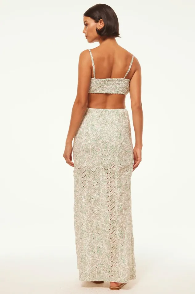 Women MISA Los Angeles Skirts and Shorts ANTONELLA SKIRT Dewdrop Eyelet