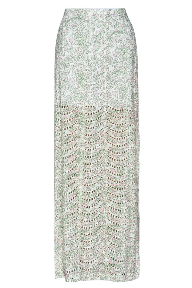 Women MISA Los Angeles Skirts and Shorts ANTONELLA SKIRT Dewdrop Eyelet