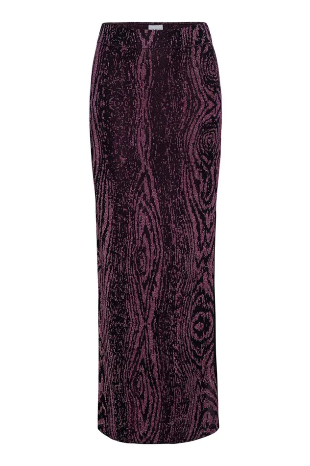Women MISA Los Angeles Skirts and Shorts BOW SKIRT Plum