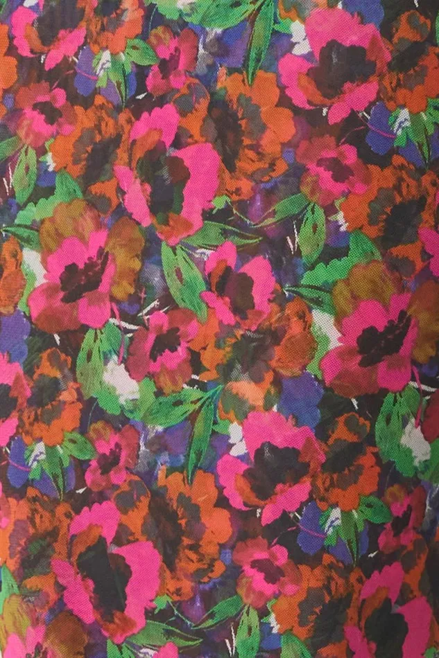 Women MISA Los Angeles Skirts and Shorts DANIA SKIRT Jewel Tone Flora