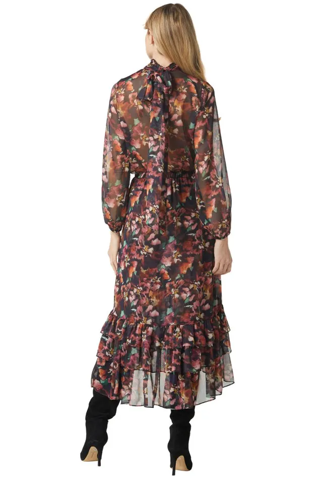 Women MISA Los Angeles Skirts and Shorts ESTI SKIRT Libra Fleur Chiffon