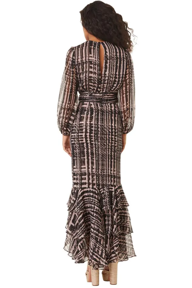 Women MISA Los Angeles Skirts and Shorts VERONIQUE SKIRT Holiday Abstraction