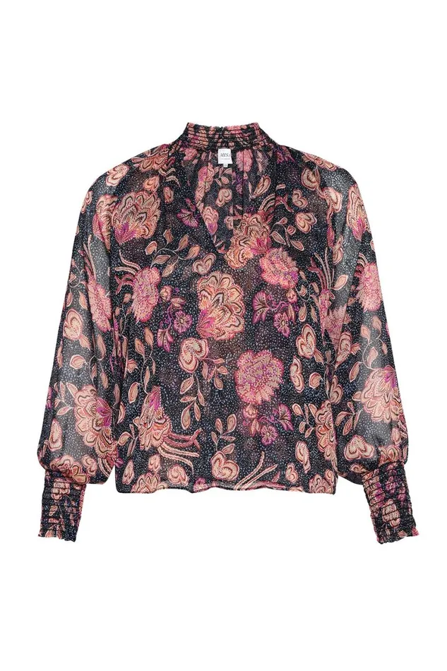Women MISA Los Angeles Tops ALEXIS TOP Flora Dot