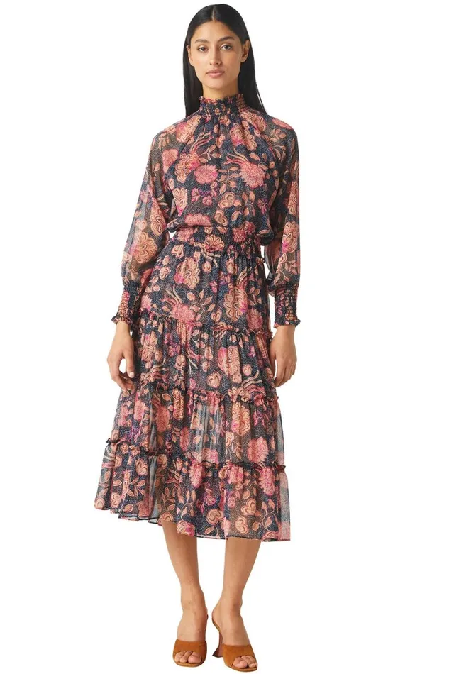 Women MISA Los Angeles Tops ALEXIS TOP Flora Dot