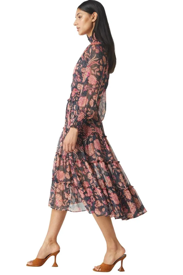 Women MISA Los Angeles Tops ALEXIS TOP Flora Dot