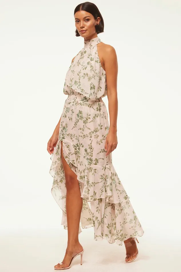 Women MISA Los Angeles Tops ANKA TOP White Sage Botanica