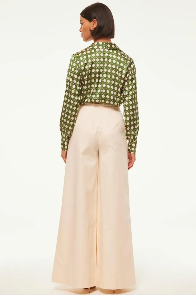Women MISA Los Angeles Tops CELINE TOP Rattan Tile