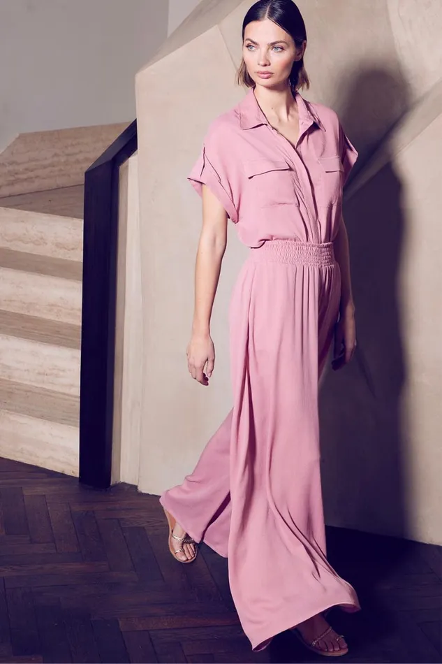 Women MISA Los Angeles Tops ERIN TOP Mauve