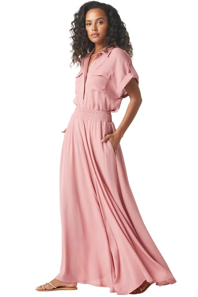 Women MISA Los Angeles Tops ERIN TOP Mauve