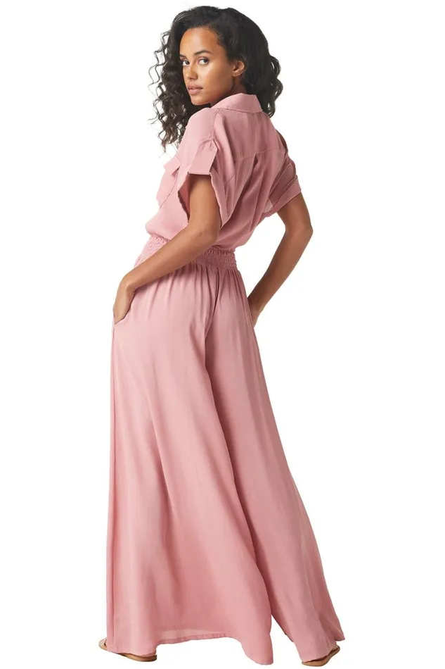 Women MISA Los Angeles Tops ERIN TOP Mauve