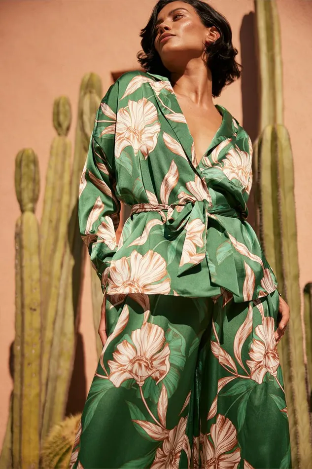 Women MISA Los Angeles Tops FARAH TOP Cartagena Flora