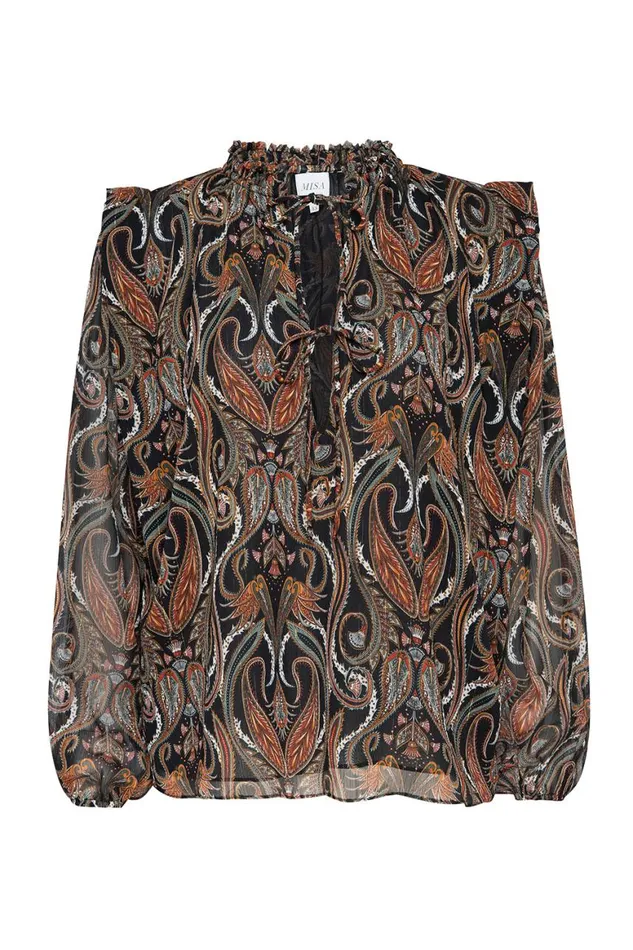 Women MISA Los Angeles Tops HELENA TOP Spartina Paisley