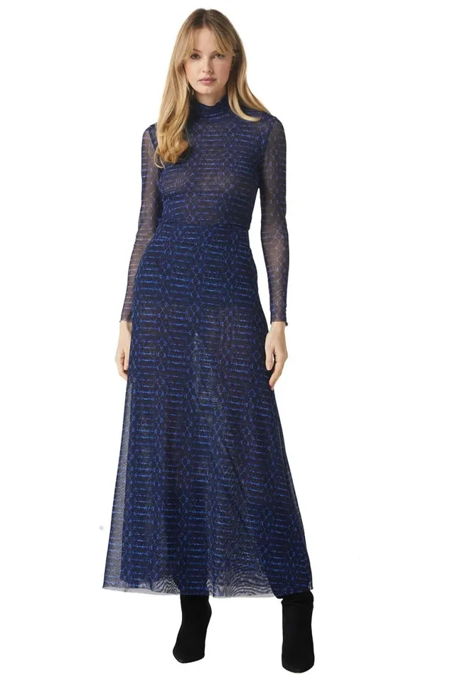 Women MISA Los Angeles Tops NADJA TOP Midnight Shibori