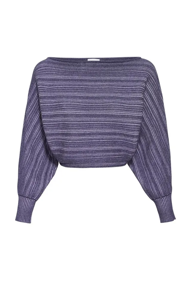 Women MISA Los Angeles Tops NIA TOP Blackskinny Latte