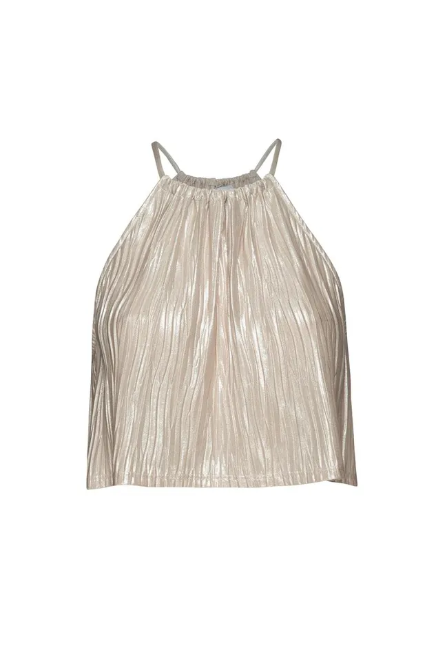 Women MISA Los Angeles Tops SAANA TOP Mother Of Pearl