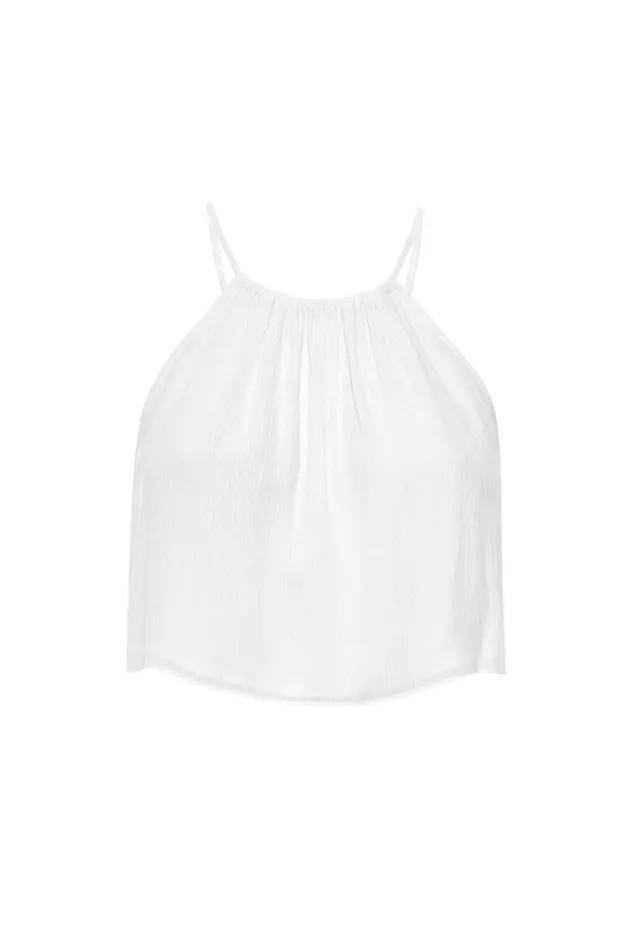 Women MISA Los Angeles Tops SAANA TOP White