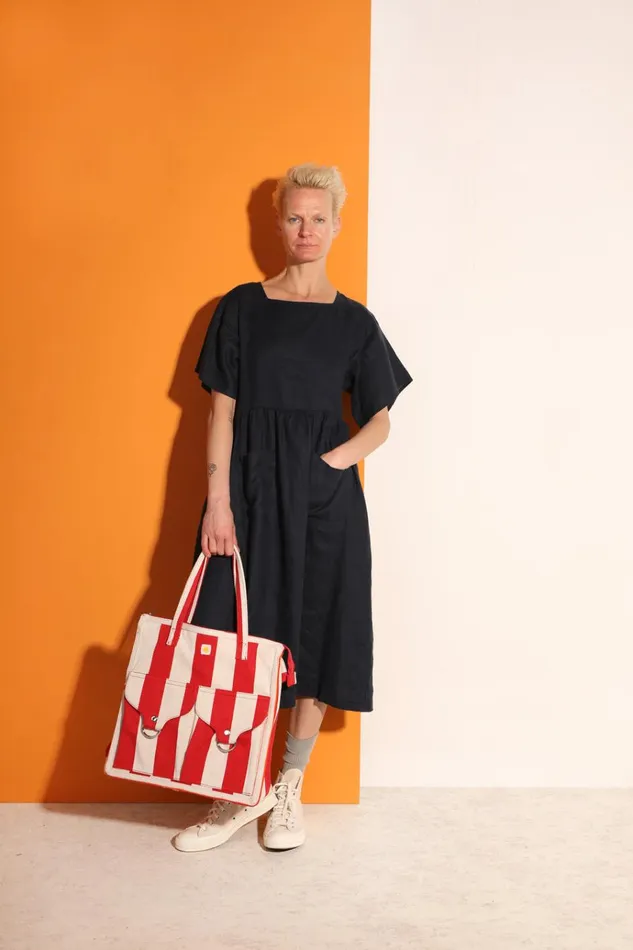 Women Mitch Dress Navy LF Markey Dresses