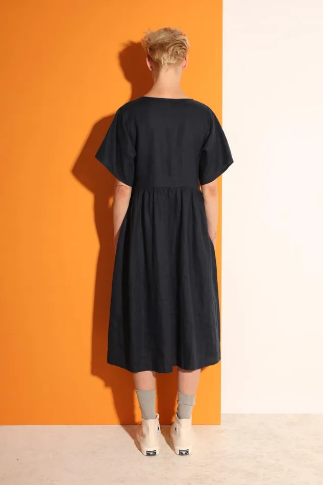 Women Mitch Dress Navy LF Markey Dresses