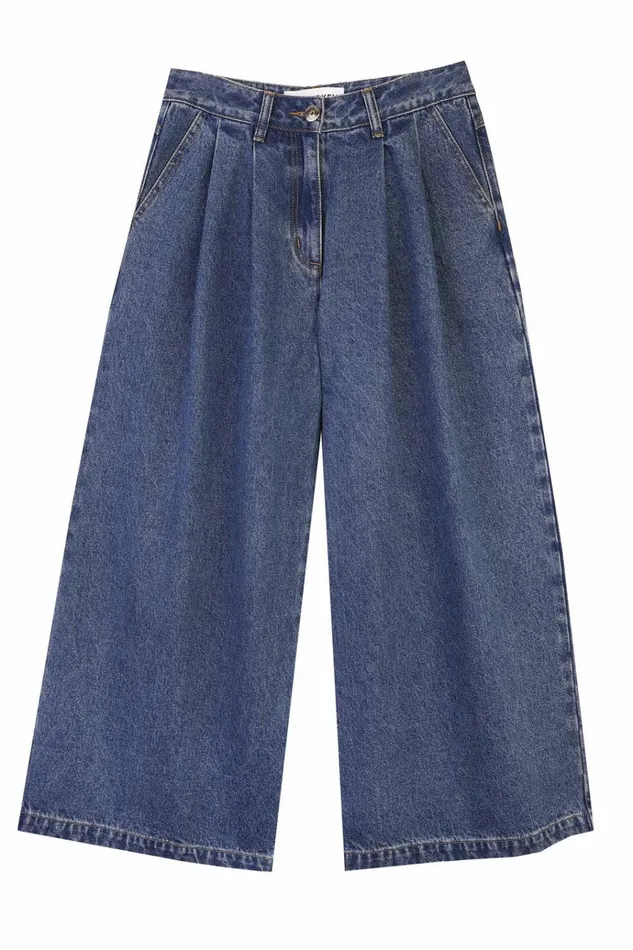 Women Myles Jean Mid Blue LF Markey Trousers