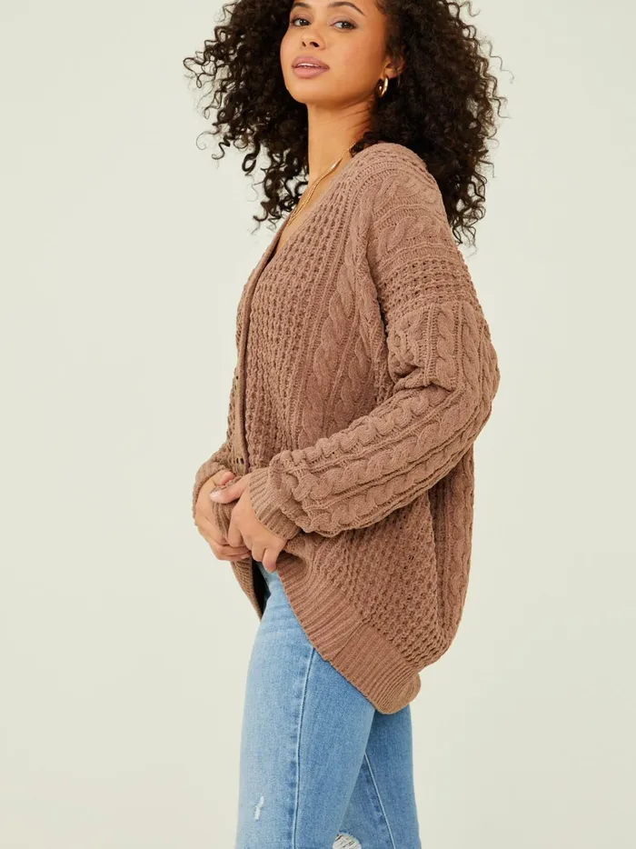 Women Naomi Cable Knit Cardigan Sinopiafresco Altar039d State Sweaters