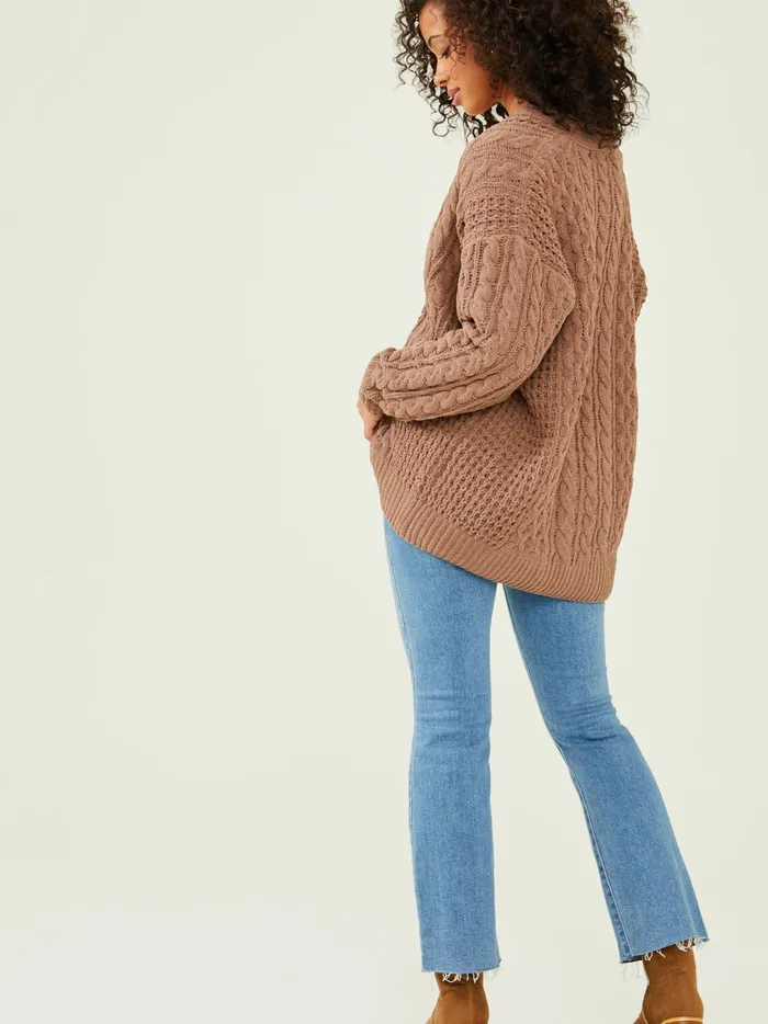 Women Naomi Cable Knit Cardigan Sinopiafresco Altar039d State Sweaters