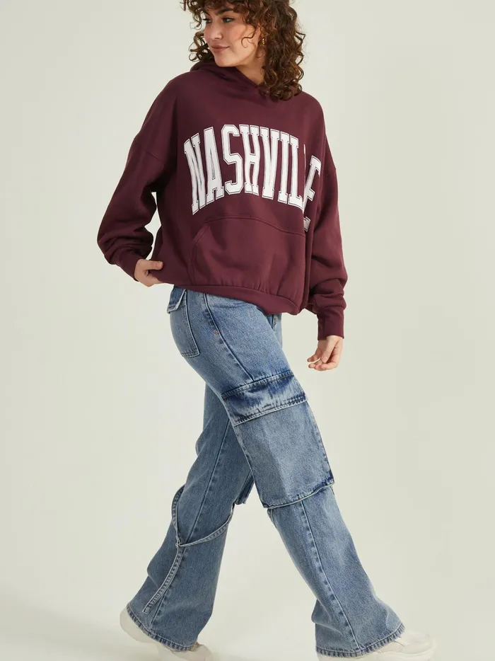 Women Nashville Fleece Hoodie Winetasting Altar039d State Graphics