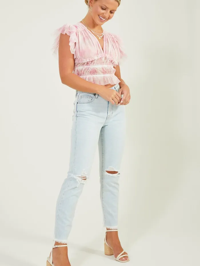 Women Natalia Straight Leg Jeans Lightwash Altar039d State Jeans