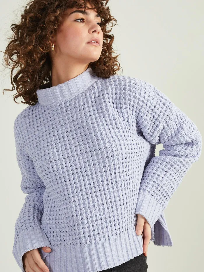 Women Natalie Matte Chenille Sweater Zenblue Altar039d State Sweaters