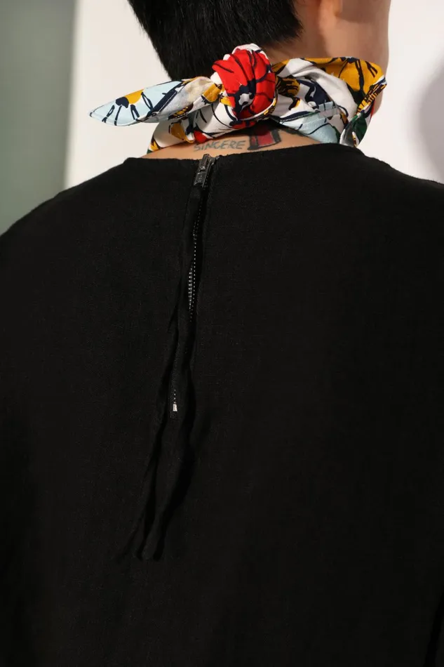 Women Neck Scarf Cosmos Floral LF Markey Headwear