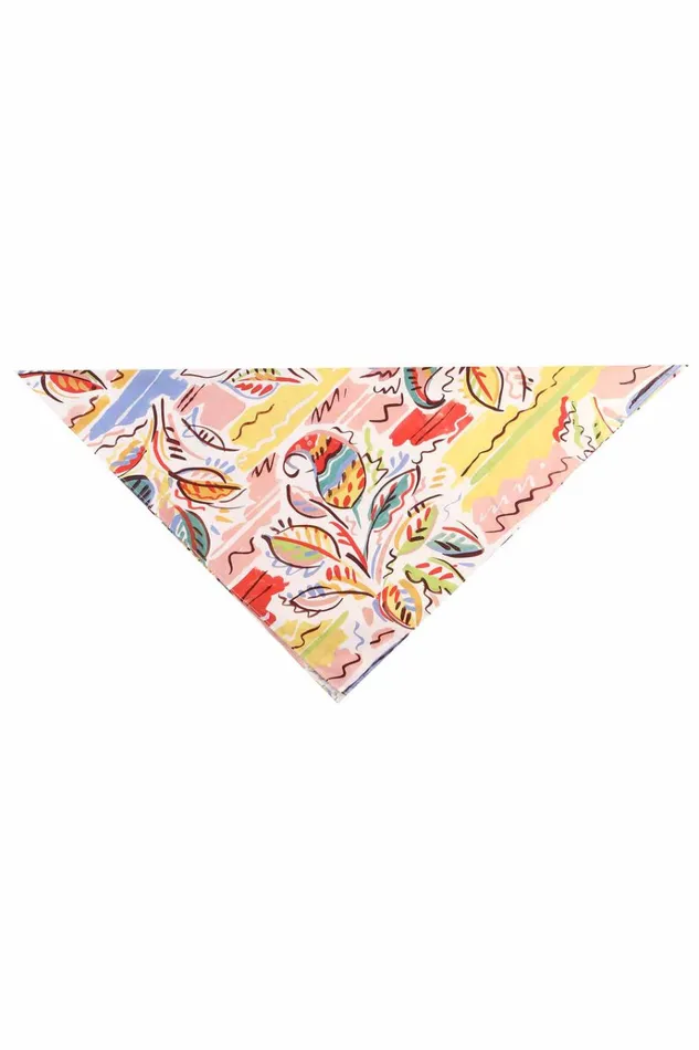Women Neck Scarf Painted Paisley LF Markey Headwear