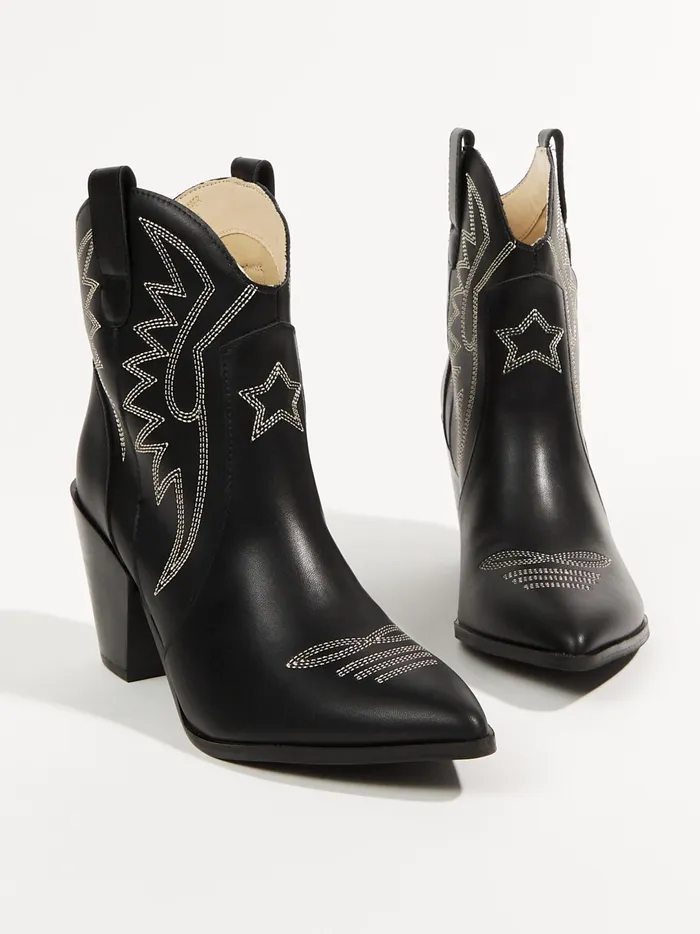 Women Nina Western Boots Black Altar039d State Boots Booties
