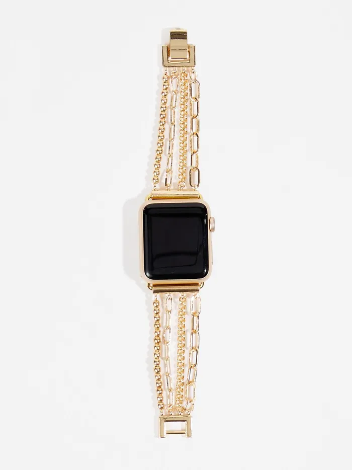 Women Paperclip Chain Layered Watch Band Gold Altar039d State Jewelry