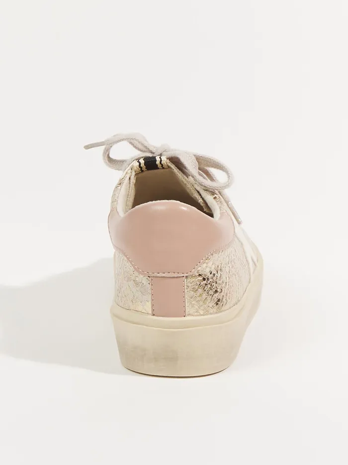 Women Reba Star Patch Platform Sneakers Gold Altar039d State Sneakers