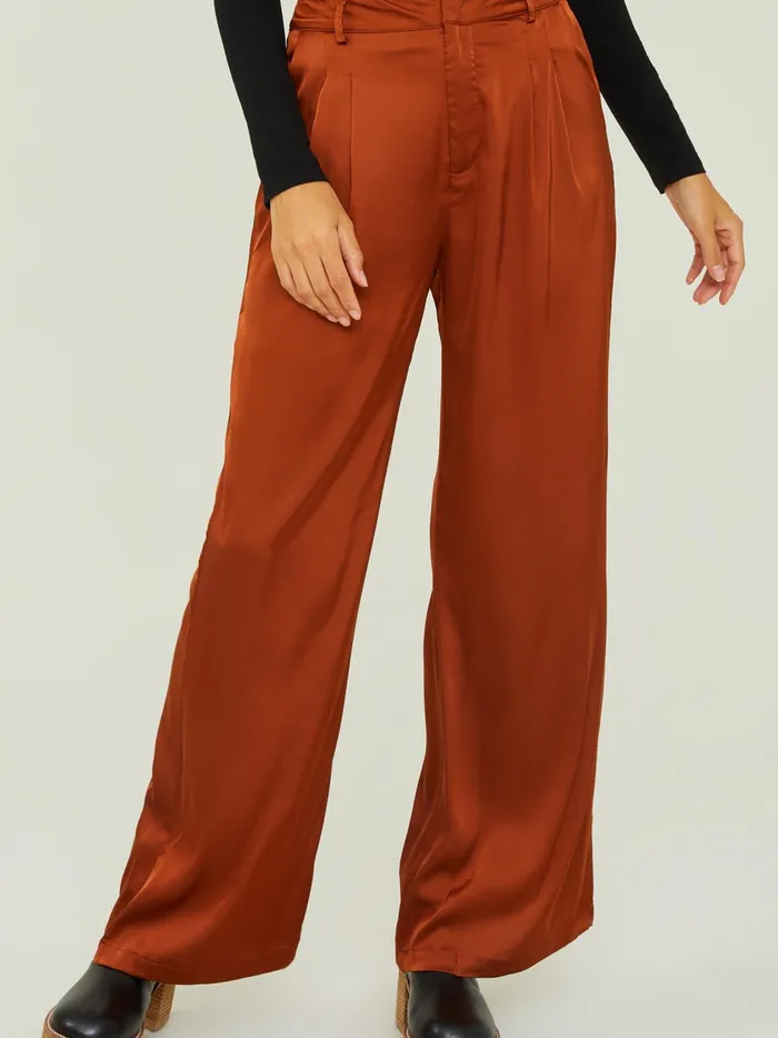 Women Remi Satin Trouser Pants Cafe Altar039d State Pants