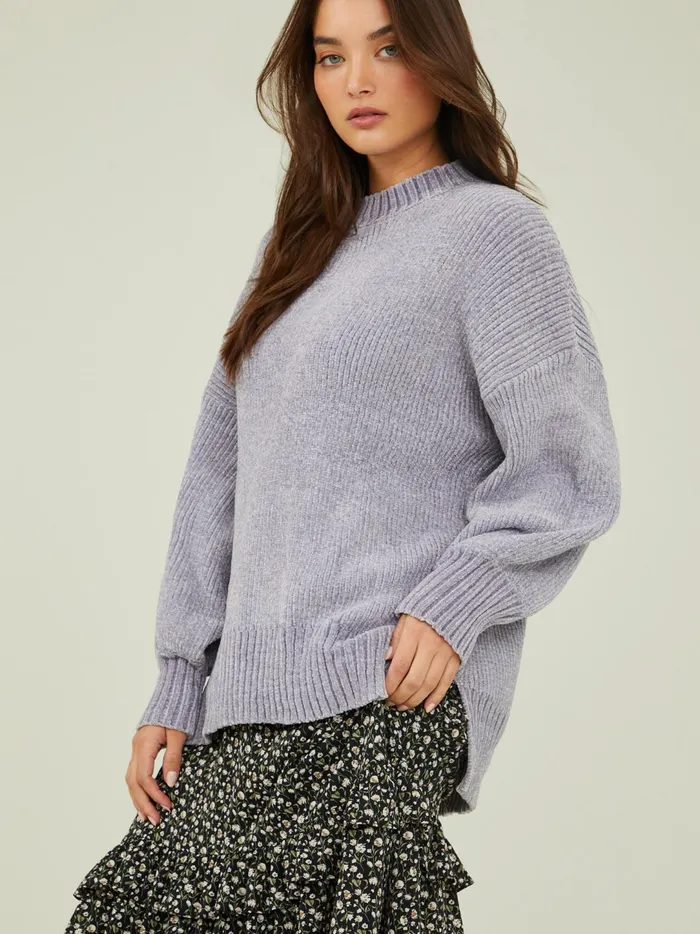 Women Riley Tunic Sweater Dustylilac Altar039d State Sweaters