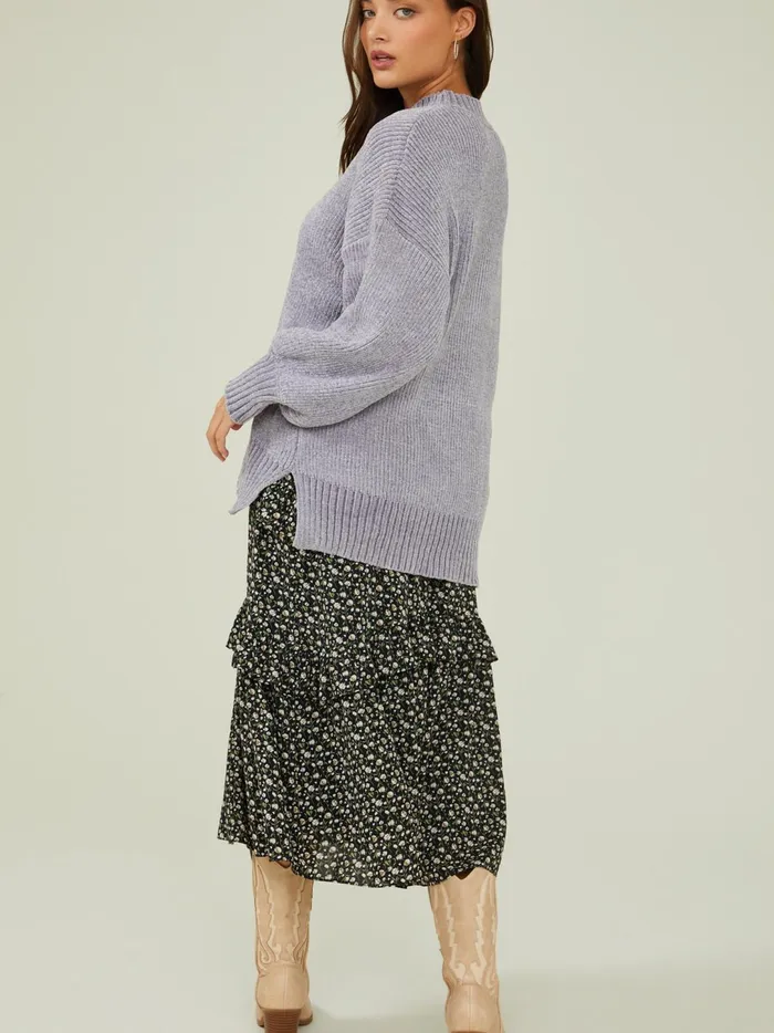 Women Riley Tunic Sweater Dustylilac Altar039d State Sweaters