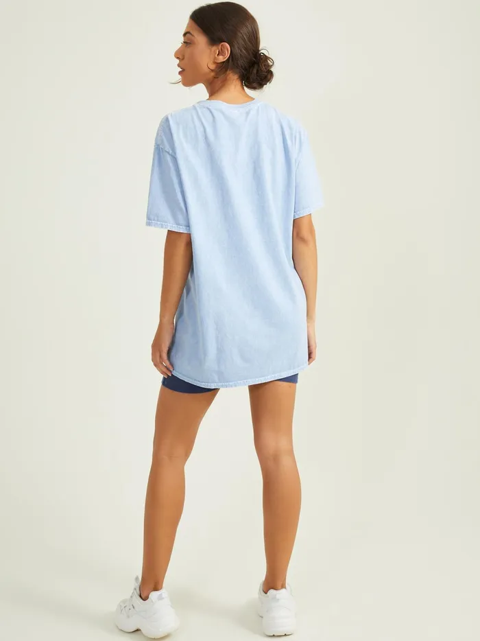 Women Rockies Garment Wash Tee Mistyblue Altar039d State Activewear