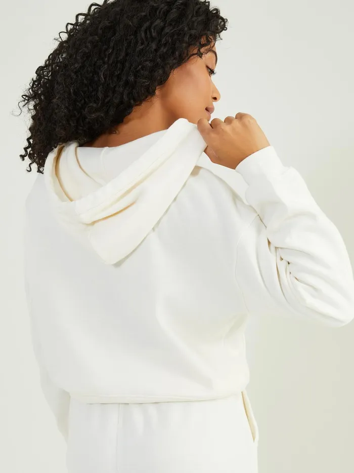 Women Rush Hour Cropped Hoodie Antiquewhite Altar039d State Activewear