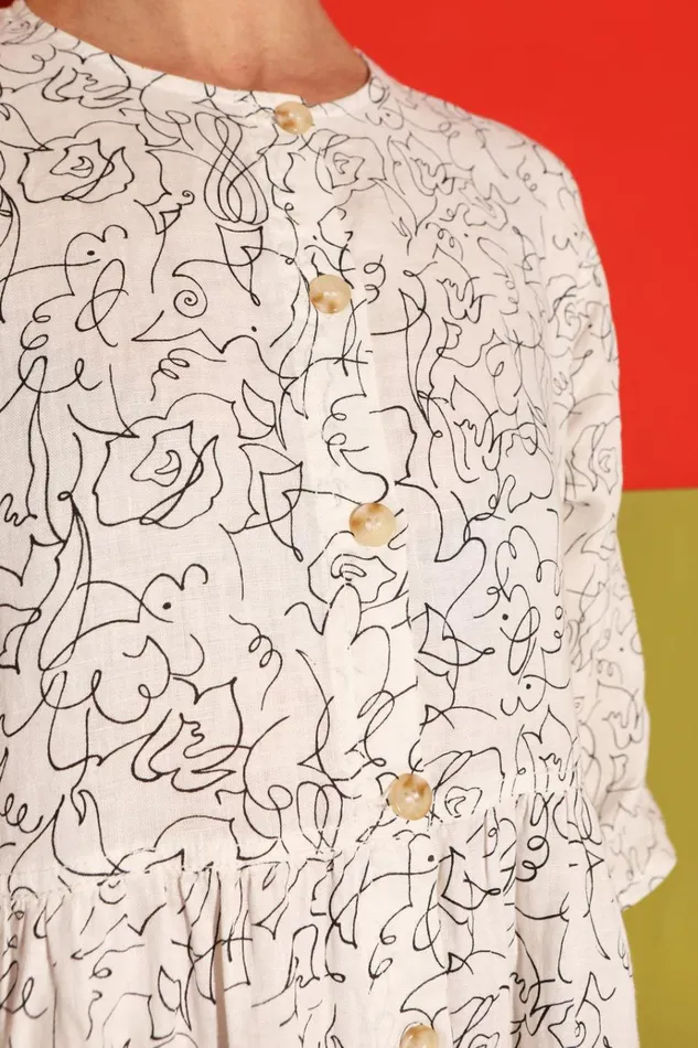 Women Sammy Dress Squiggle Print LF Markey Dresses