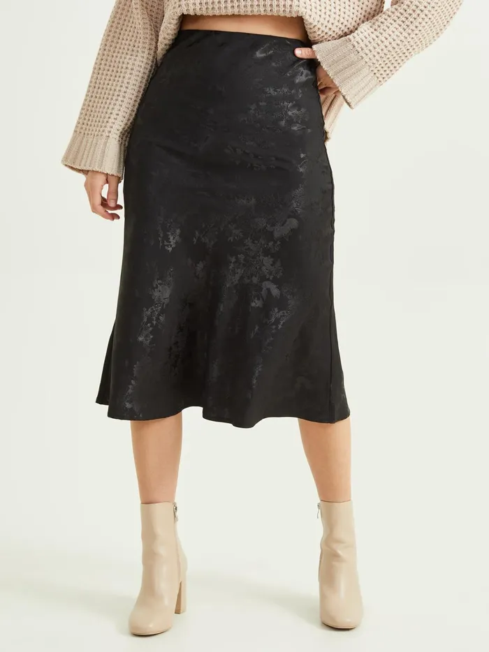 Women Sarah Satin Skirt Black Altar039d State Skirts Skorts