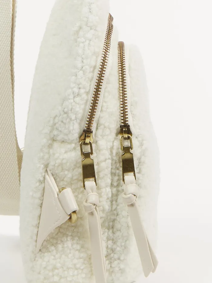 Women Sherpa Sling Bag Offwhite Altar039d State Handbags
