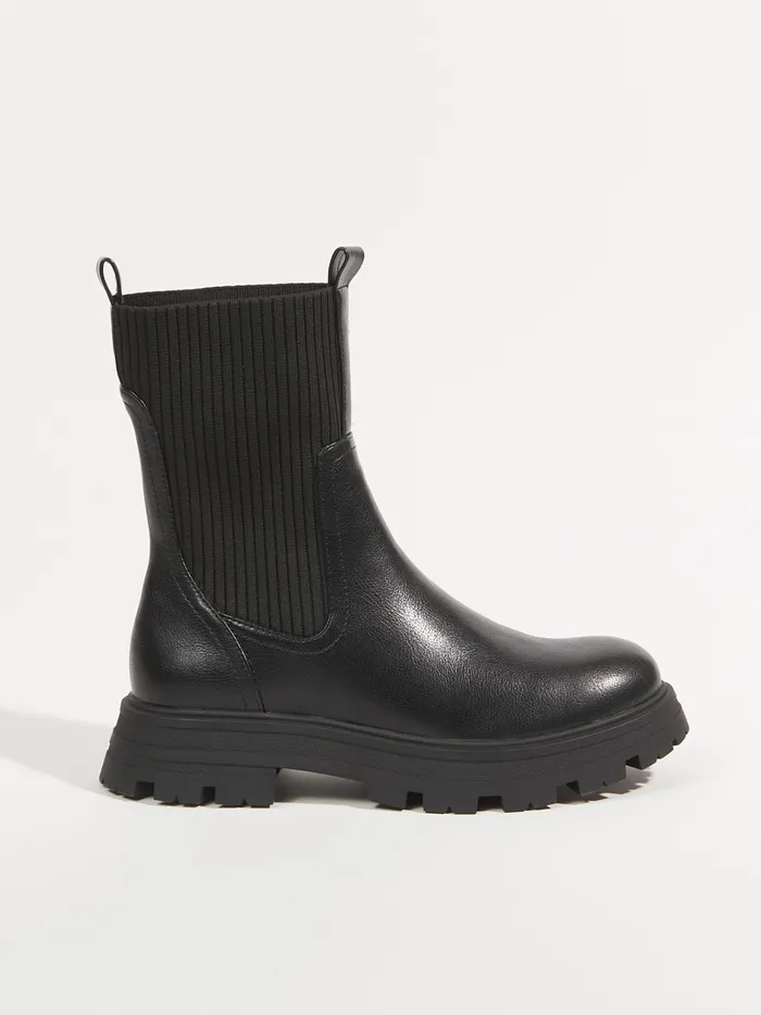 Women Sock Tread Booties Black Altar039d State Boots Booties