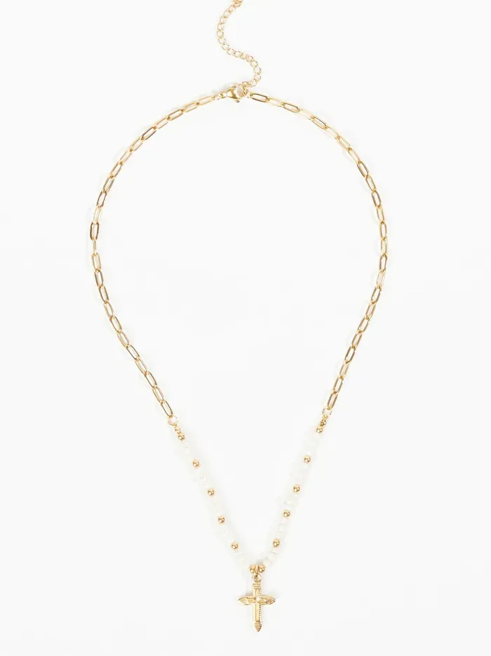 Women Stainless Steel Dainty Cross Necklace Gold Altar039d State Jewelry