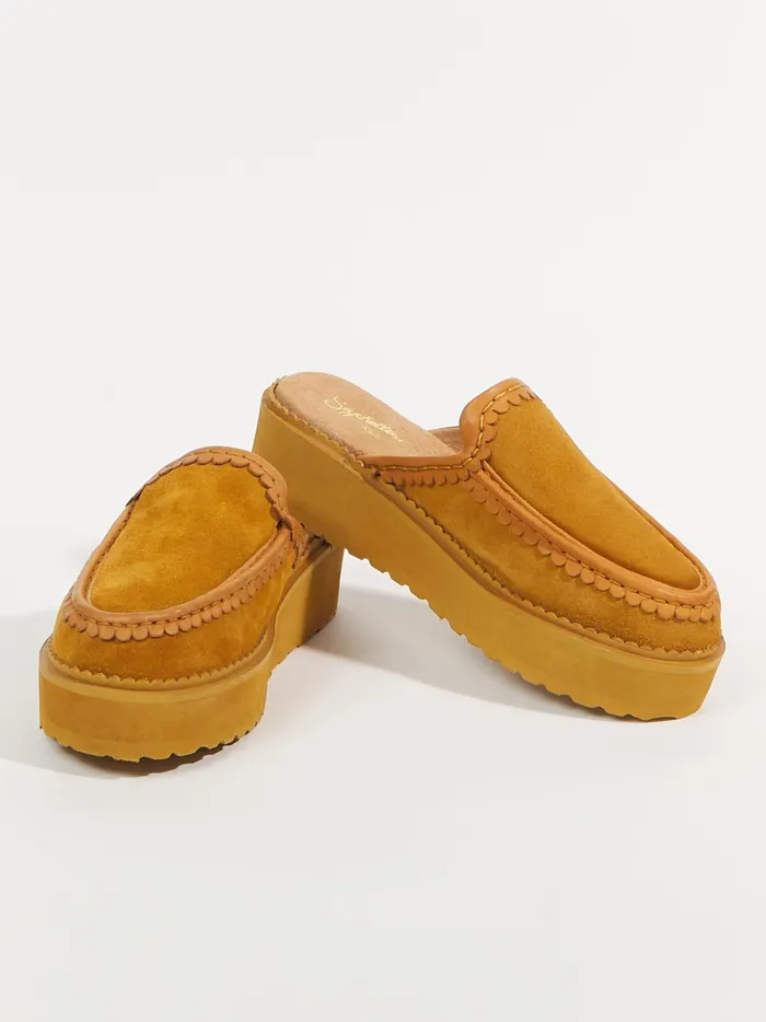 Women Stand Tall Platform Mule By Seychelles Cognac Altar039d State Loafers Mules
