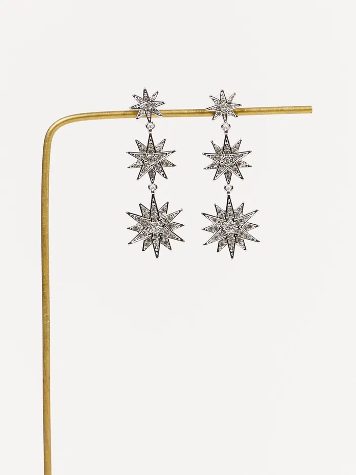 Women Star Dangle Earrings Silver Altar039d State Jewelry