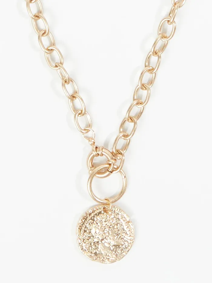 Women Statement Coin Necklace Worngold Altar039d State Jewelry