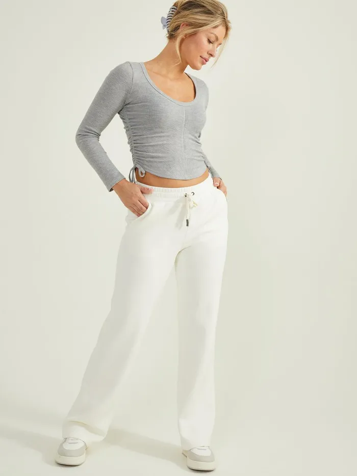 Women Supersoft Straight Leg Pants Eggnog Altar039d State Activewear